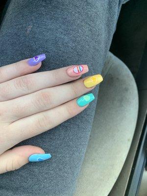 care bear nails