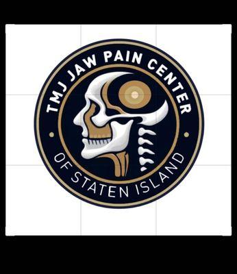 The logo for the TMJ JAW Pain Center of Staten Island