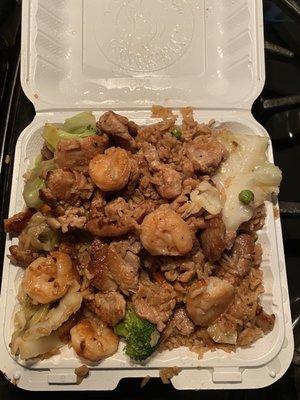 Chicken and Shrimp Teriyaki