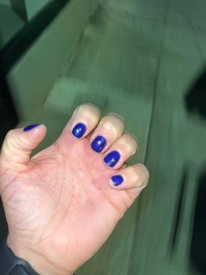 Gel manicure