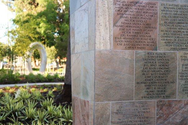 The Wall Las Memorias AIDS Monument