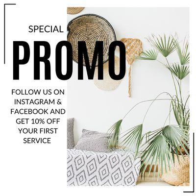 Follow us on Facebook and Instagram for engaging content and to receive 10% off your first service! @bostonhomeservices