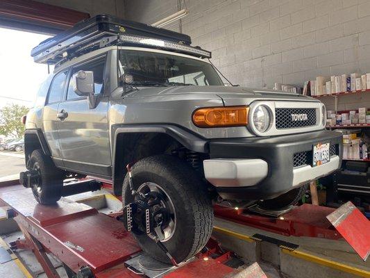 Fj alignment