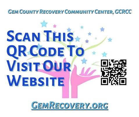 To visit our website scan the QR Code or go to https://gemrecovery.org