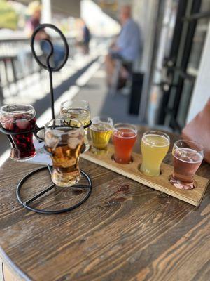 Sangria and beer tasting