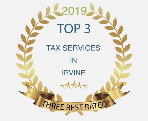 Selected as one of Top 3 Tax Services In Irvine, CA https://threebestrated.com/tax-services-in-irvine-ca