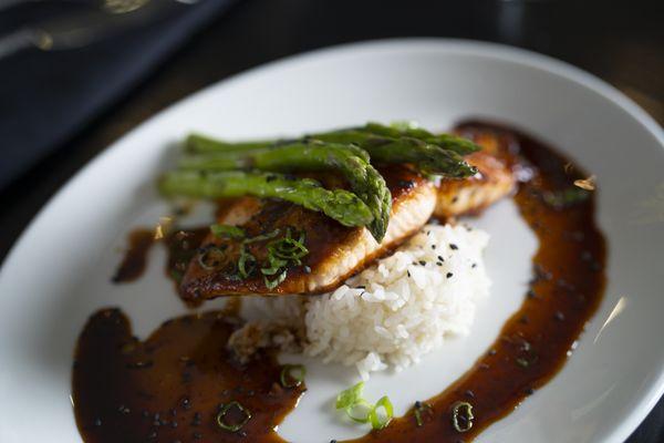 Maple Glazed Salmon