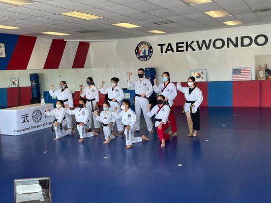 Black belt ceremony