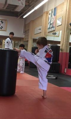 My son can not get enough of Mt Kim!  The classes are so great that we just signed up for a summer camp too!