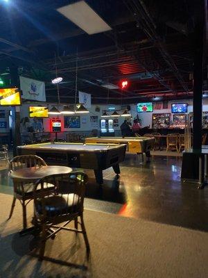 Pool hall and bar