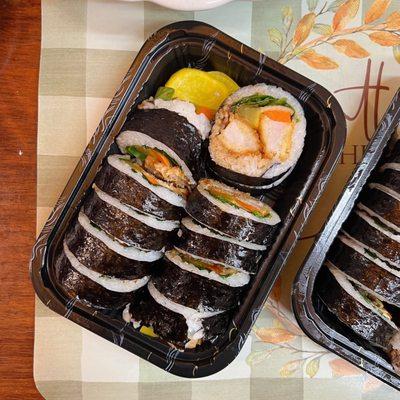 Pork Cutlet Kimbap