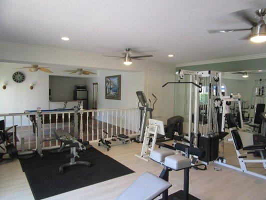 Upgraded Gym facility