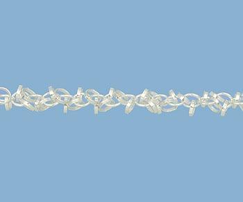 10490S - CGM Findings stocks a huge selection of silver jewelry chain at wholesale.