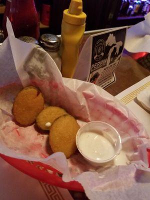 Fried zucchini, after I had already ate 5 of them