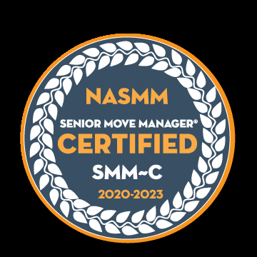 Certified by the National Association of Senior and Specialty Move Managers