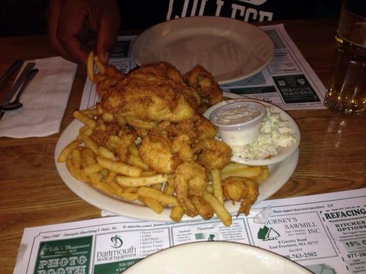 Seafood platter. So fresh and delicious!