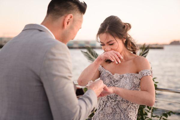 Planner @lizzylizevents Yacht @legacycruisessd Photo @linandjirsa Cinema @anchoredfilms Black Lace Dress @laguna_bridal @teranicouture Weddi