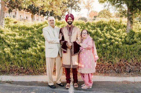 Groom and father's outfit by Frontier Heritage