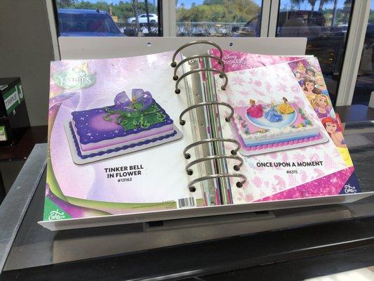 Birthday cake book