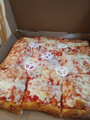 Sicilian pizza