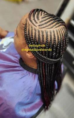 I do braids neat not tight, its all about hair care for me.