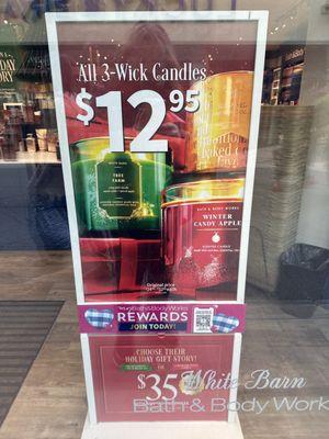 Bath and BodyWorks 12/16/23