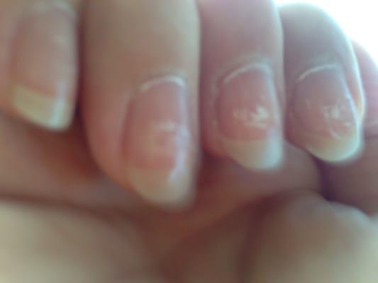 Scuffed nails are so sad.