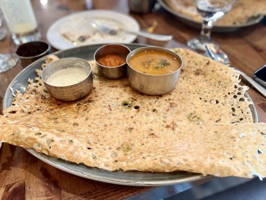 Special Rava Dosai: sooooo good.