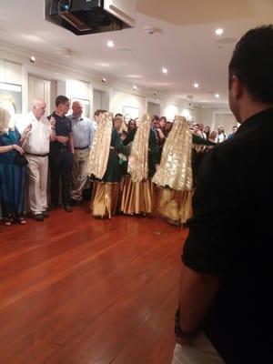 Georgian dancers.