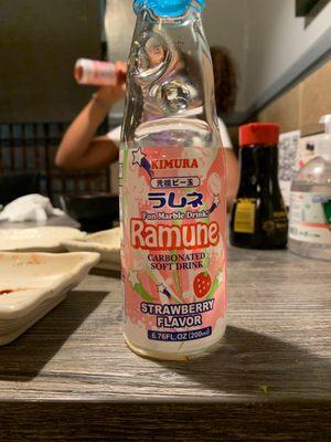 Ramune, Strawberry