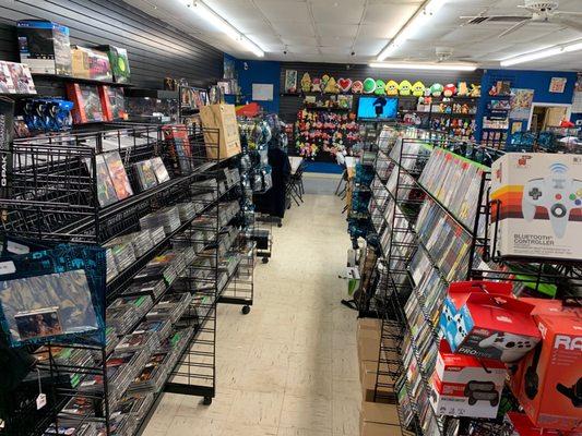 Literally aisles and aisles of games. Possibly the largest collection for sale in South Jersey!