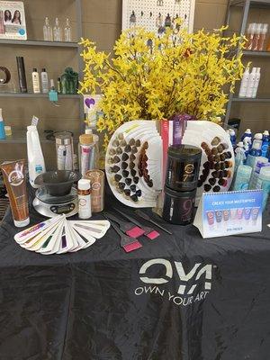 OYA sulfate and paraben free color line