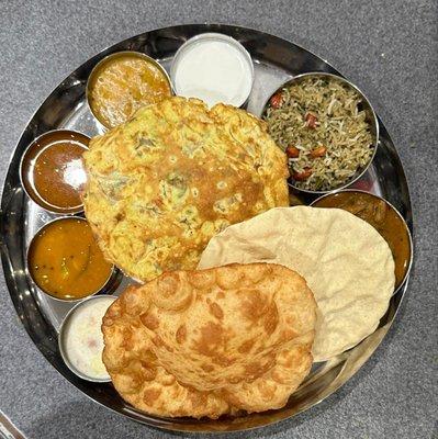 Non-veg thali