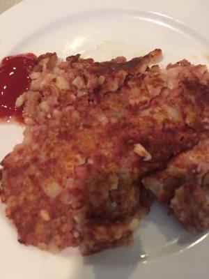 Side of corned beef hash