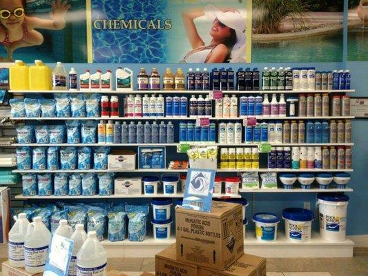 Pool Chemicals & Supplies