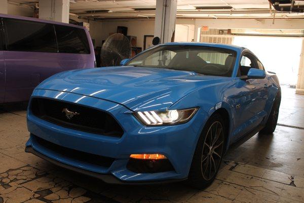 2017 Ford Mustang Indash  Unit Installation @ Audio Matrix