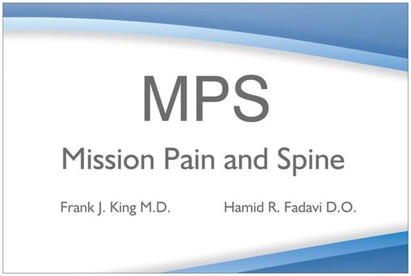 Mission Pain & Spine