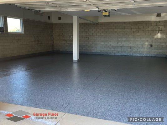 Polyaspartic floor coating