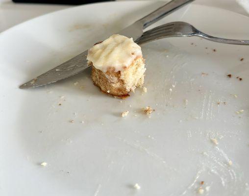 Breakfast Pastries: cinnamon bun