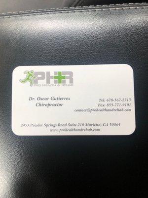 Pro Health Rehab. Call today