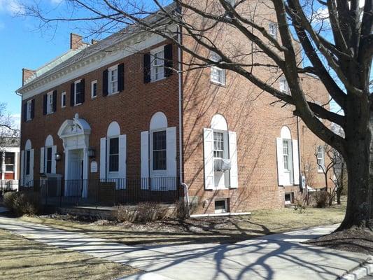 the library is located on 101 Main Street Newton New Jersey