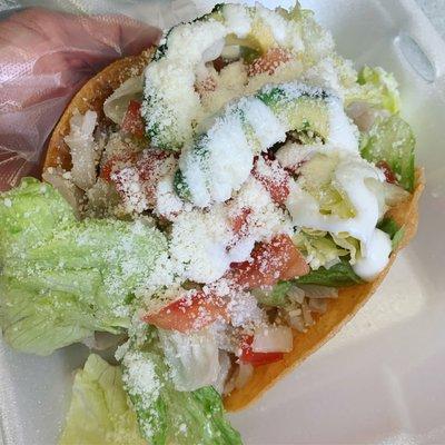 Tostada de cueritos