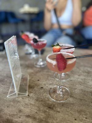 Raspberry, strawberry and blackberry Lemon drops