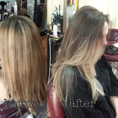 Ombre & Cut by Nadia