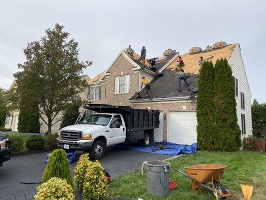 Shingle roof replacement