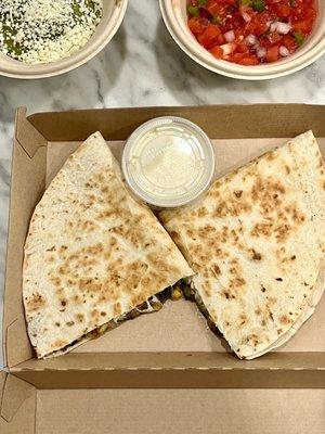 Game Day Special: $7 Mission Style Quesadilla