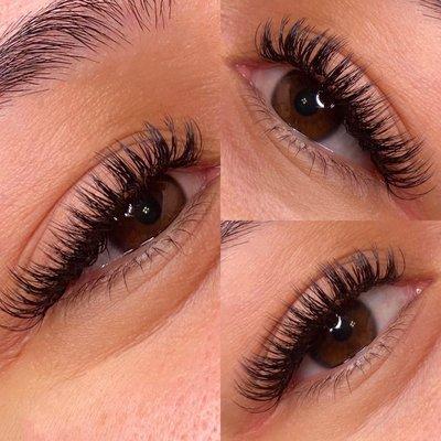 Mascara wet set lash extensions