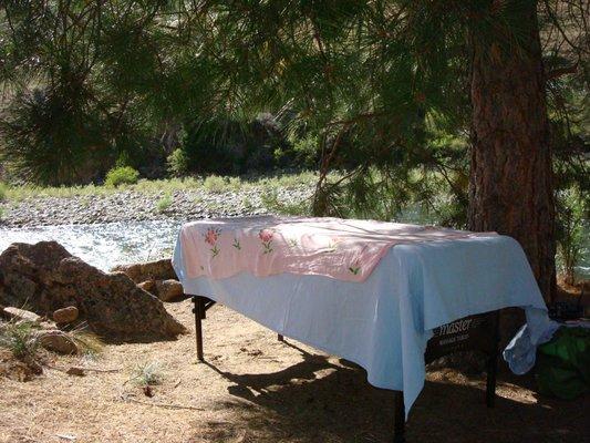 Massage on the Middle Fork