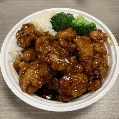 General Tso Chicken Lunch Special (So Spicy) $7.75