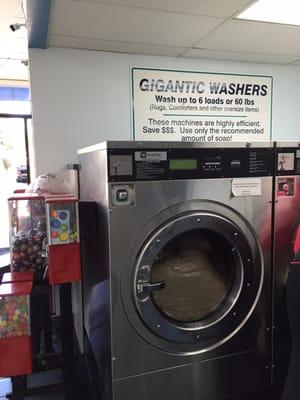 FYI:  Count your quarters before inserting into coin dispenser.